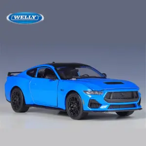 Welly 1:24 Ford Mustang GT Shelby Model Car 12 Sae10cf049c3042daa2d4220250d294d8E