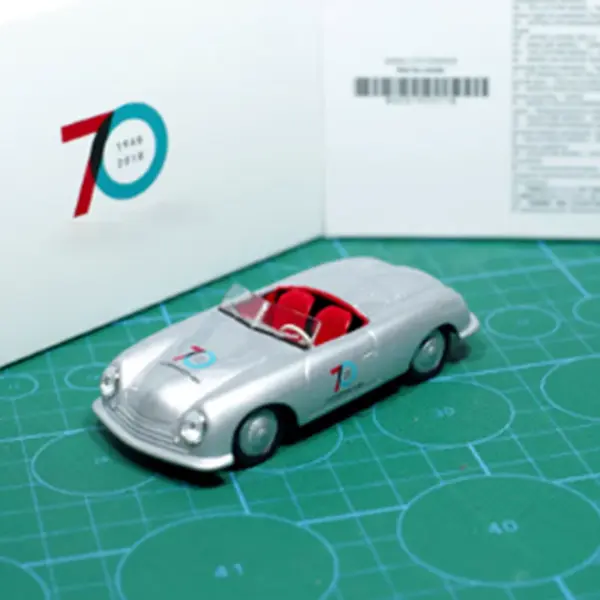 1/43 Scale 356 No.1 Alloy Car Model - Image 3