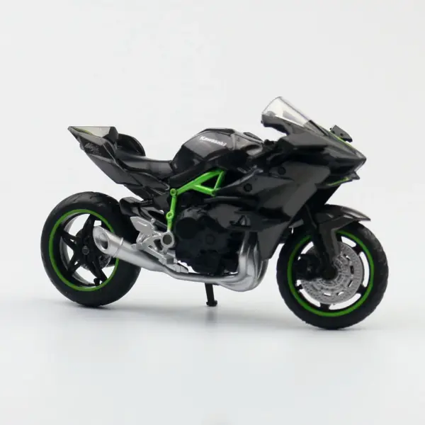 Kawasaki Ninja H2R 1:18 Diecast Motorcycle Model - Image 2