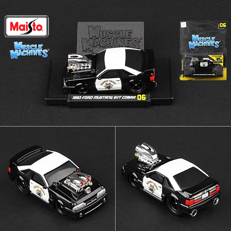 Maisto 1/64 Scale Muscle Car Collection Set 29 Maisto 1/64 Scale Muscle Car Collection Set - Image 29