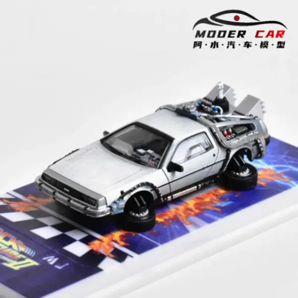 1:64 Scale DeLorean DMC-12 Alloy Model - Image 7