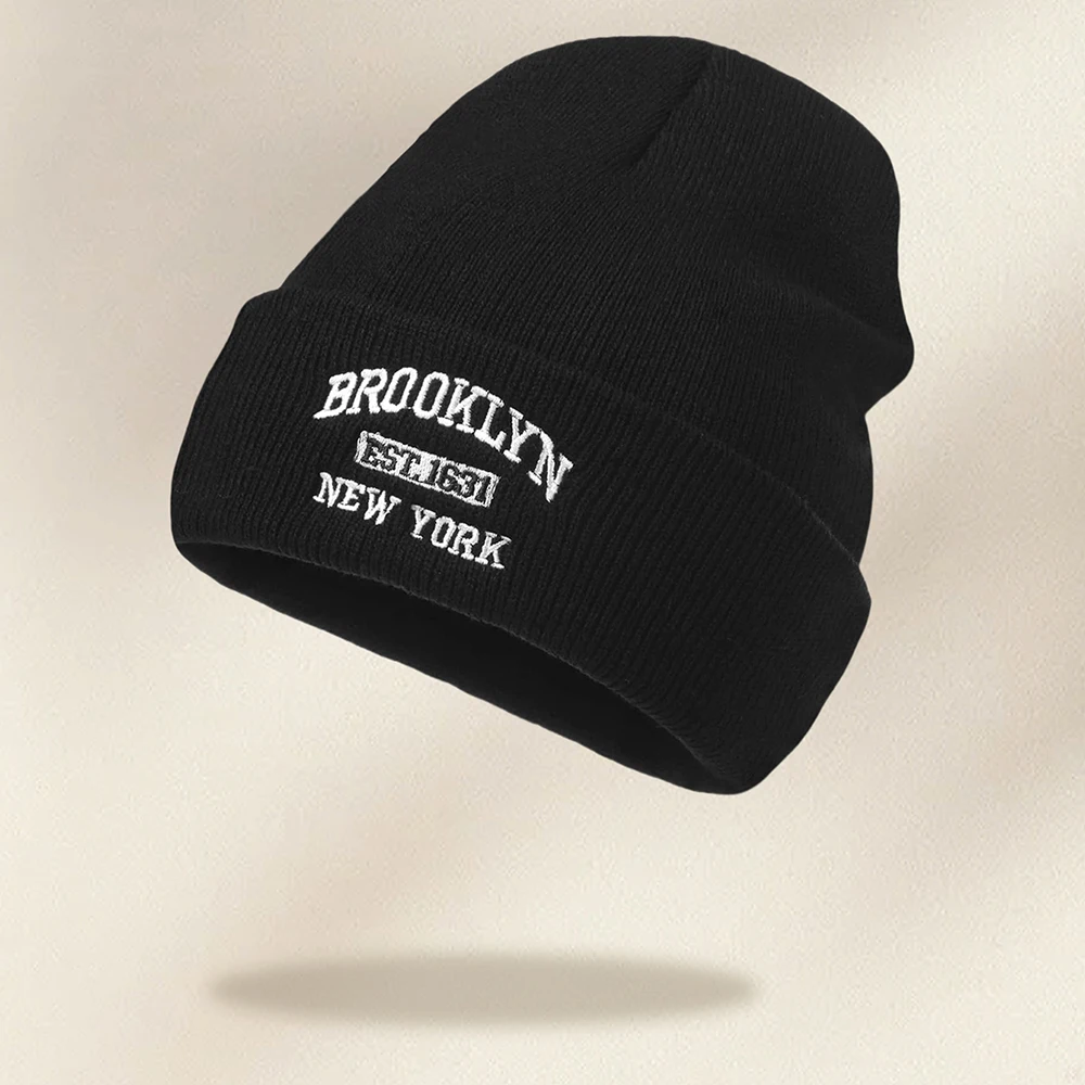 Men's Warm Knit Hat MZ1084 2 Men's Warm Knit Hat MZ1084 - Image 2