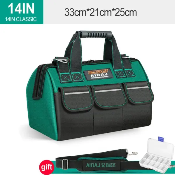Multi-Pocket Tool Bag with Reinforced Base - Image 9