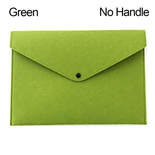 A4 Felt Document Folder with Buckle - Image 11