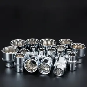 19-Piece 3/8 inches Socket Set for Automotive Repair 8 Saf82083de90c40cd927b4a7d77db2384u