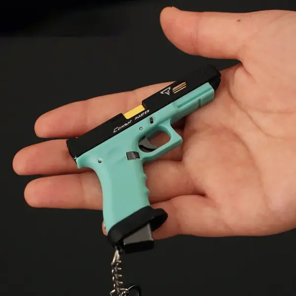 7cm Detachable Gun Keychain Model for Collectors - Image 5