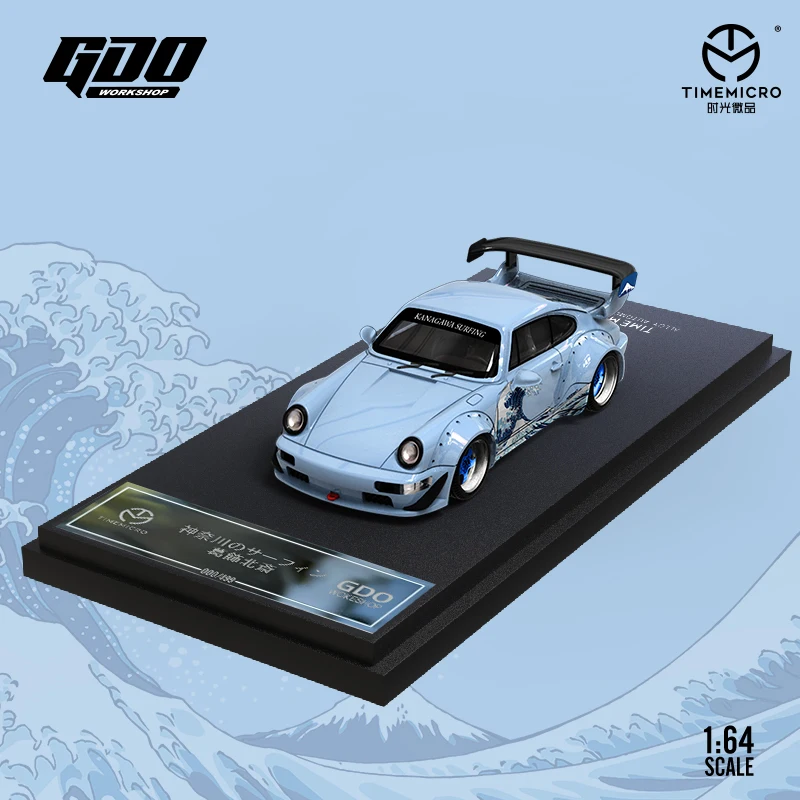 TIMEMICRO 1/64 Porsche RWB 964 Model Car 2 TIMEMICRO 1/64 Porsche RWB 964 Model Car - Image 2