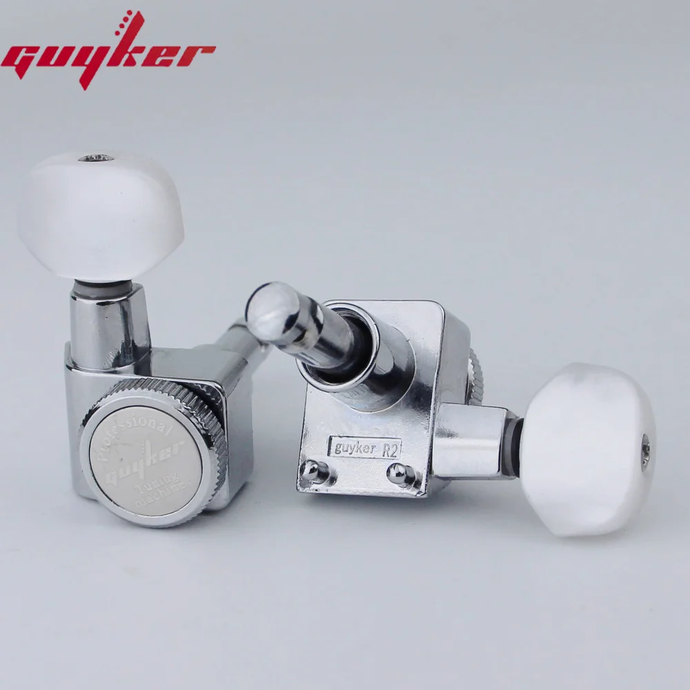 Guyker 6 In-line Guitar Locking Tuners 1:18 4 Guyker 6 In-line Guitar Locking Tuners 1:18 - Image 4