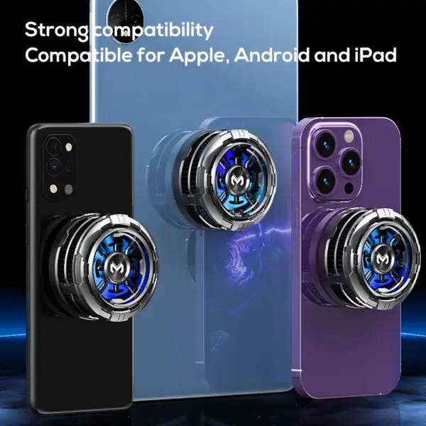 MEMO CX08 High-Power Phone Cooler with Magnetic Clamp - Image 3