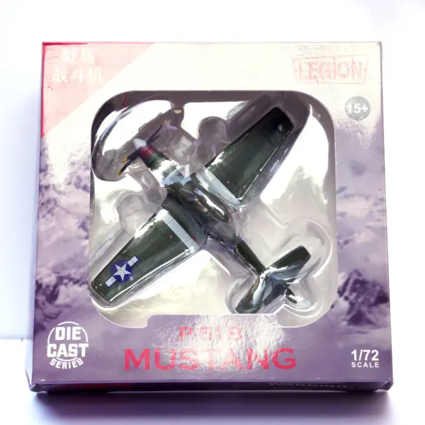 1/72 US P-51B Mustang Fighter Model Aircraft - Image 6