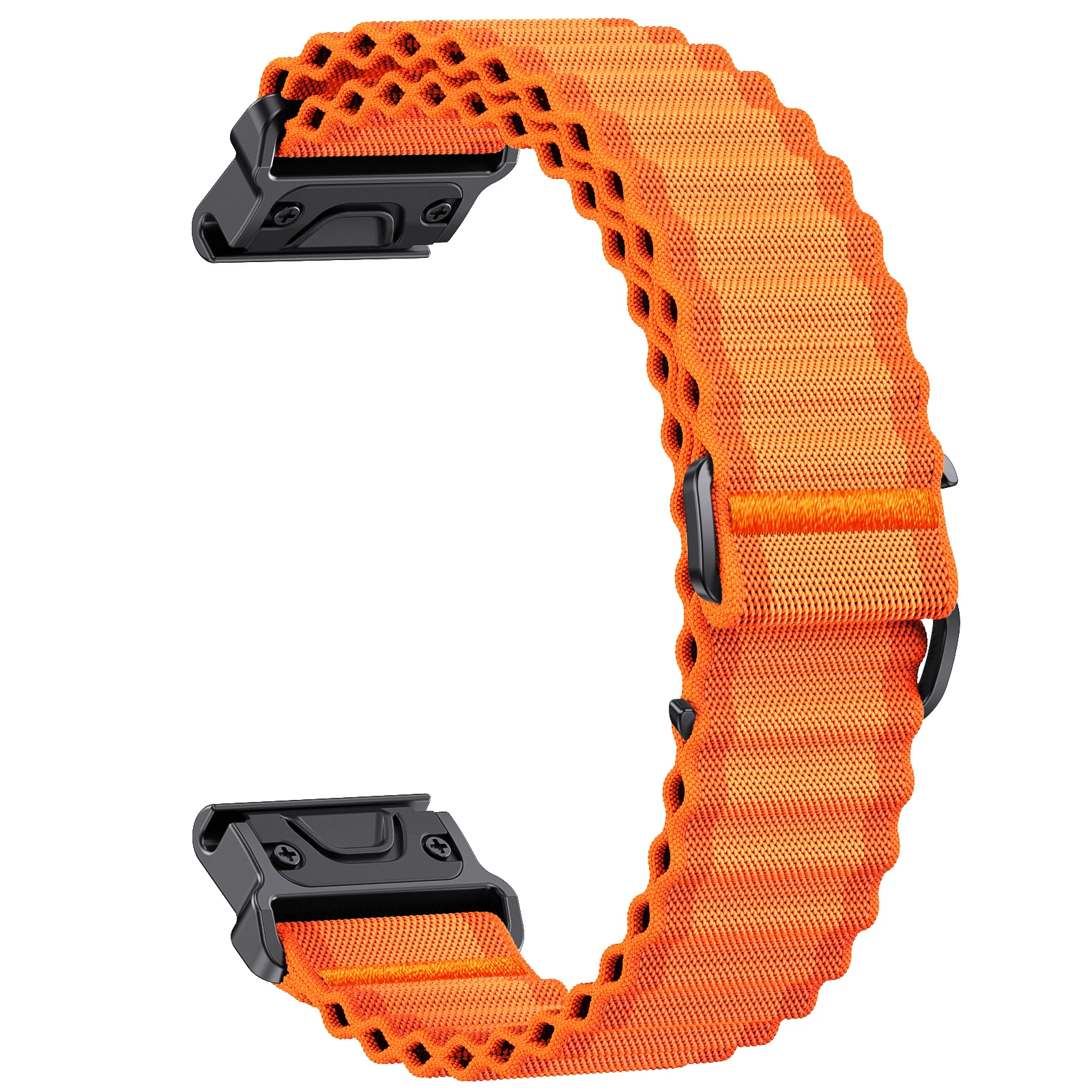 Two Tone Nylon Watch Strap for Garmin Fenix 8 Two Tone Nylon Watch Strap for Garmin Fenix - Image 8
