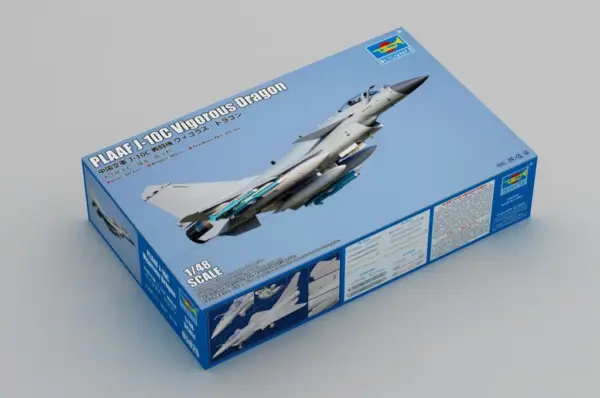 1/48 PLAAF J-10C Vigorous Dragon Fighter Model Kit - Image 3