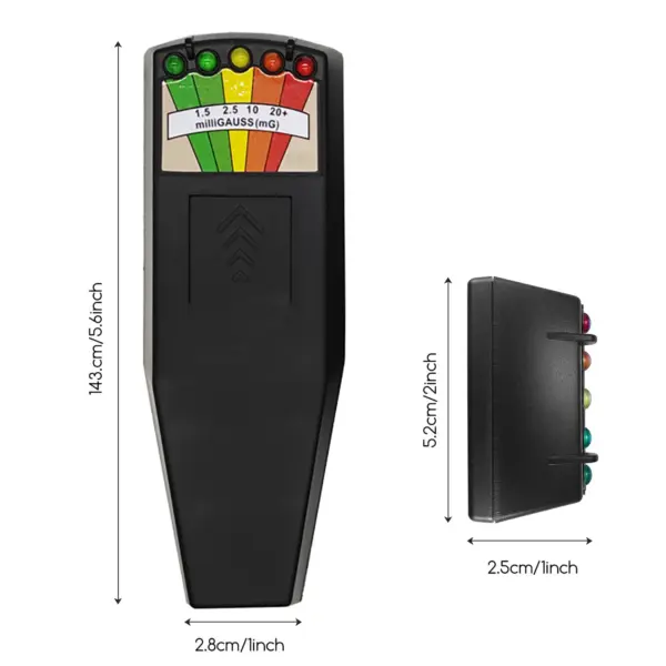 Ghost Hunting EMF Field Detector Compact Tester - Image 2