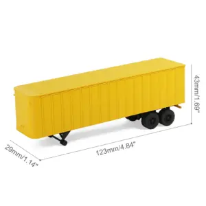 Evemodel C8766 HO Scale Semi-Trailer Model 17 Sb0f8cc5040e94ea29de61796a085bd1aD