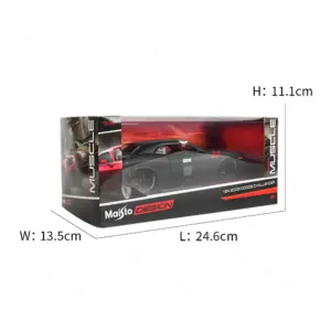 Maisto 1:24 Black Dodge Challenger Model Car 9 Sb10ef432e0204752a0e112c9a834d756V