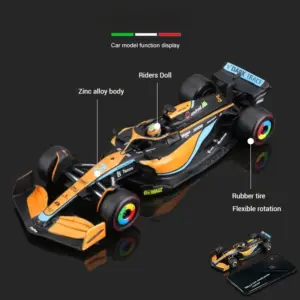 Bruago 1:43 McLaren MCL36 F1 Die-Cast Car Model 10 Sb11832663be448aaade5fe857006ab8e5