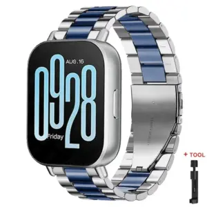 Stainless Steel Watch Band for Redmi Watch 5/3 43 Sb13bbbb8e64040049fb6a65a898dd38ee 1