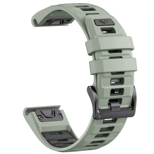 Garmin Fenix 8 7X 7 6 Two-Tone Silicone Strap - Image 16