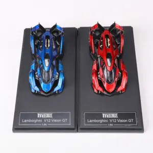 1:64 V12 Vision GT Green/Black Diecast Model 9 Sb1c51b49033f4c4a85f8277c88221417I