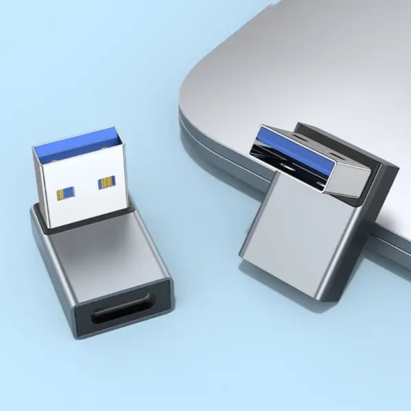 USB C 90 Degree Angled Adapter for Laptops - Image 5