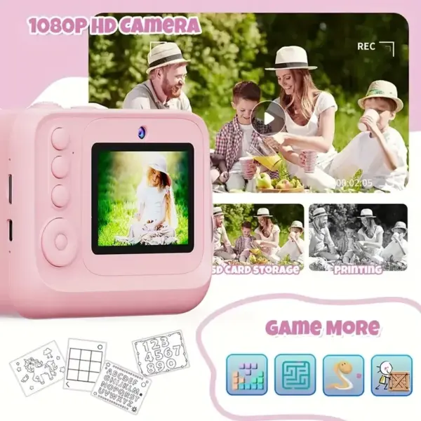 Kids Instant Print Digital Camera with 32G Storage - Image 4