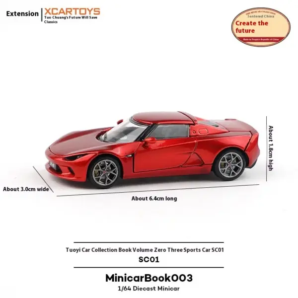 MiniCarBook 003 Alloy Car Set - 3 Diecast Models - Image 4