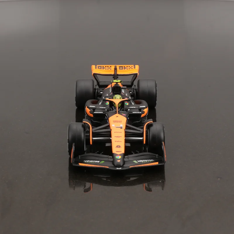 Bburago 1:24 McLaren Mcl38 Miami Diecast Model 13 Bburago 1:24 McLaren Mcl38 Miami Diecast Model - Image 13