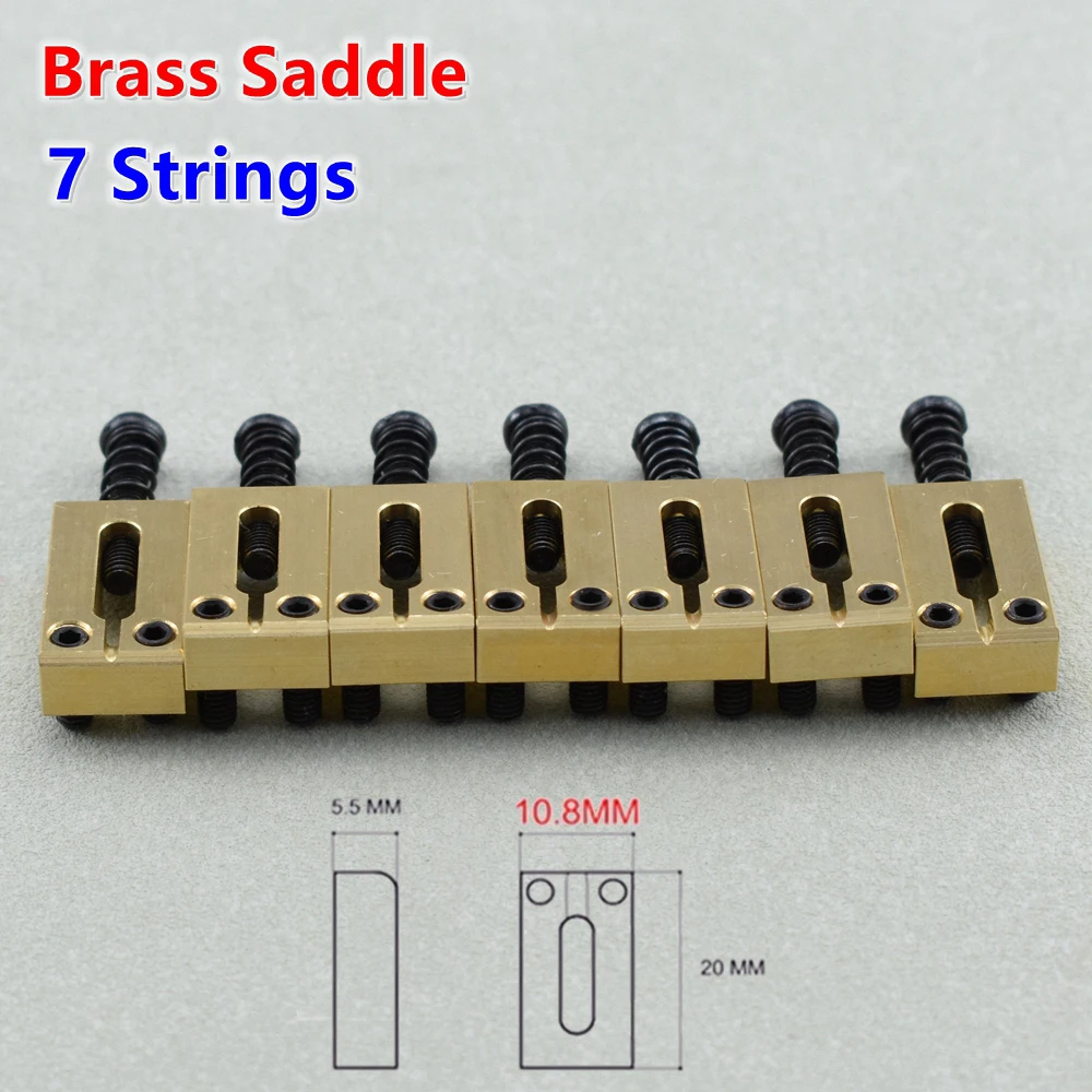 Electric Guitar Bridge Saddles Set 10.5MM/10.8MM 26 Electric Guitar Bridge Saddles Set 10.5MM/10.8MM - Image 26