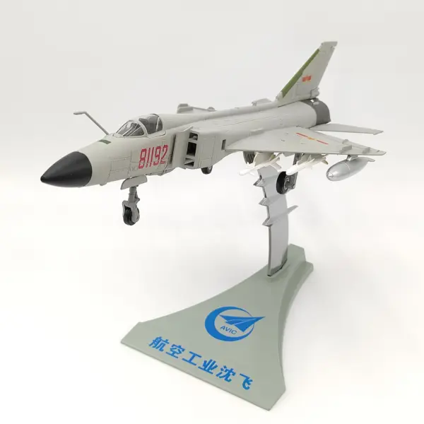 Diecast 1/72 Scale AVIC J-8II Fighter Jet Model - Image 4