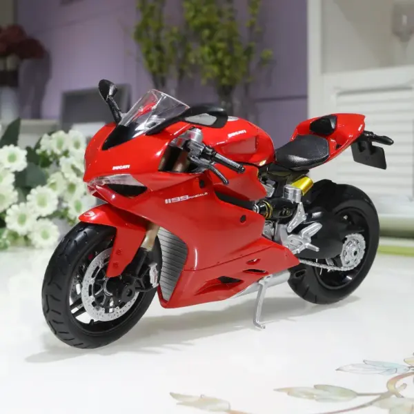 Maisto 1:12 Kawasaki H2R Alloy Motorcycle Model - Image 34