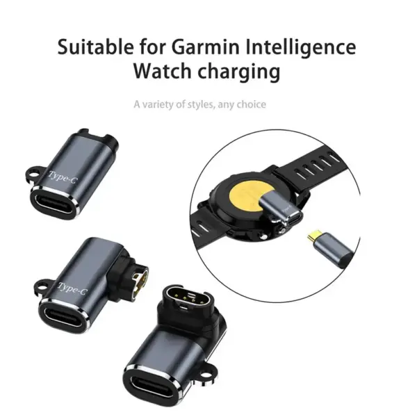 Type C Charger Adapter for Garmin Fenix Series - Image 6