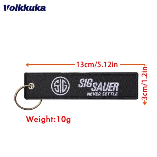 SIG SAUER Embroidered Keychain Set - Image 2