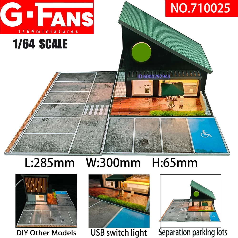 1/64 Scale Car Garage Diorama Model 32 1/64 Scale Car Garage Diorama Model - Image 32
