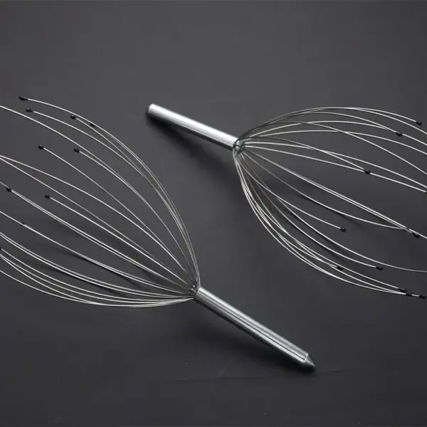Stainless Steel Scalp Massager with 20 Claws - Image 2