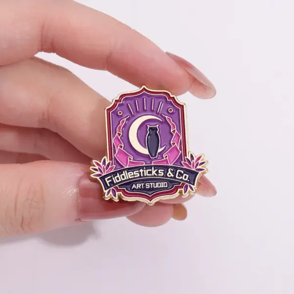 Magical Spells Book Witch Enamel Pins - Image 2