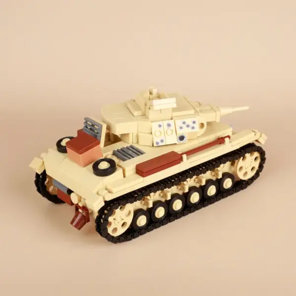 WW2 German Tank Building Block Set SDKFZ. 2 Half Track - Image 3