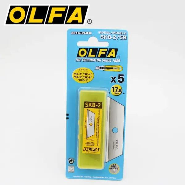 OLFA SKB-2/5B Spare Blades 5pcs for SK-3 to SK-9 - Image 4