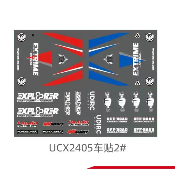 UCX2405 RC Climbing Car Assembly Kit for 14+ - Image 16