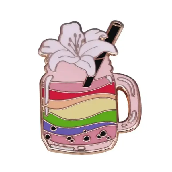 Coffee First Baking Varnish Enamel Pins - Image 8