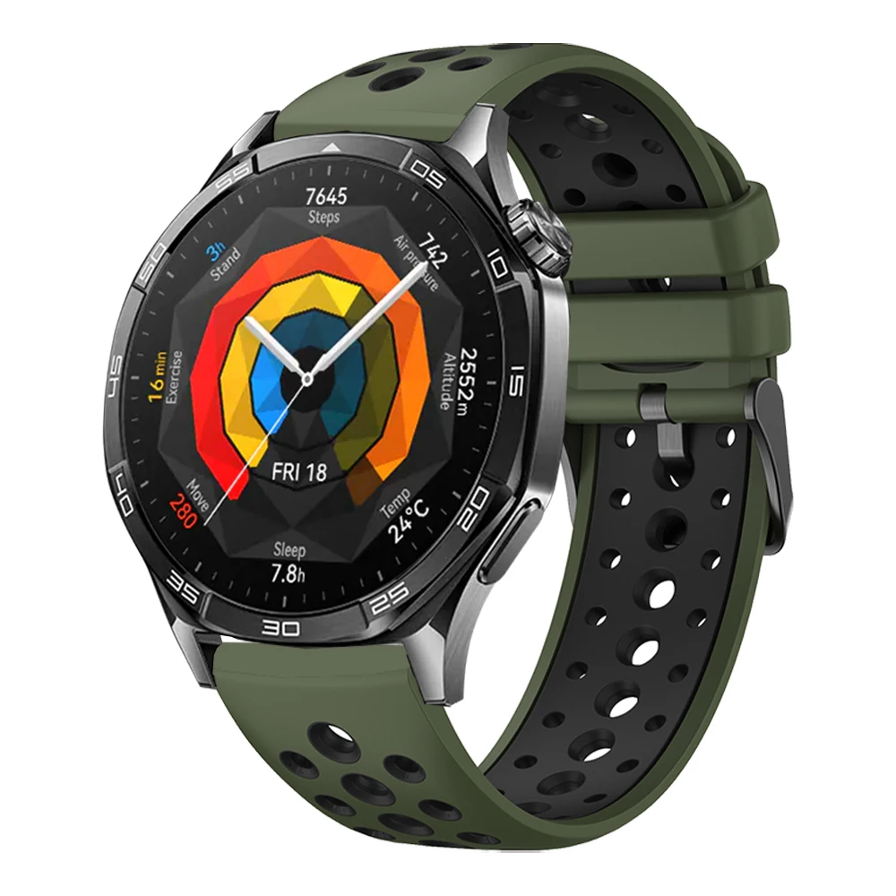 22mm Silicone Strap for HUAWEI WATCH GT 5/4 14 22mm Silicone Strap for HUAWEI WATCH GT 5/4 - Image 14