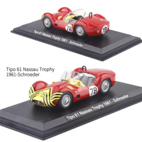 1:32 Scale Red Coupé Cambiocorsa Diecast Model - Image 4
