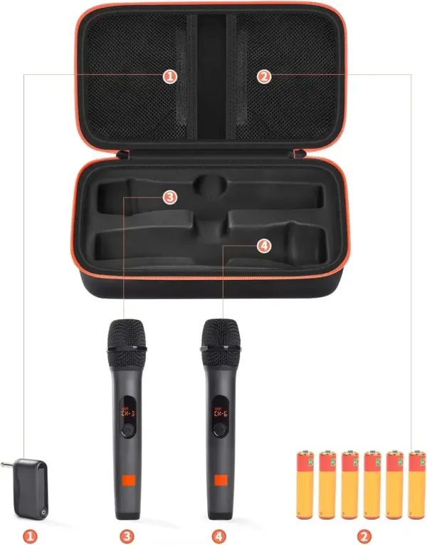Wireless Microphone Case for JBL Dual Mic System - Image 3