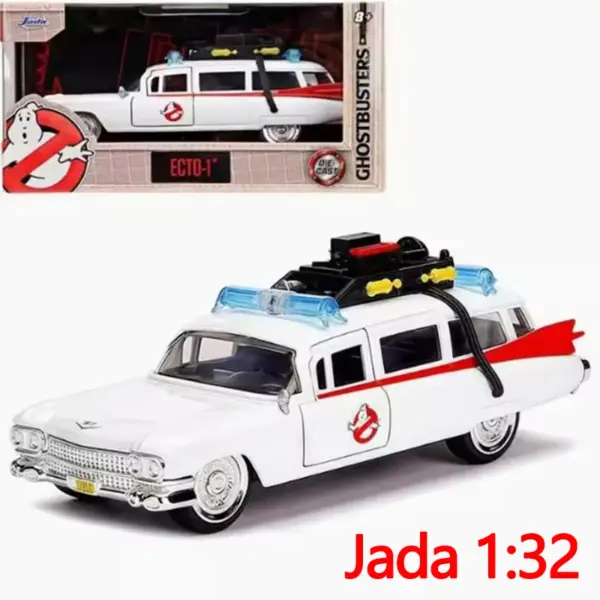 1:32 Cadi ECTO-1 Diecast Alloy Car Model - Image 7