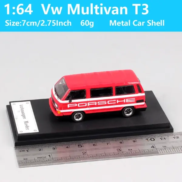 Retro VW Type 2 T3 Multivan Model Car - Image 2