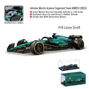 2023 Aston Martin AMR23 F1 Diecast Model 1:43 20 Sb4ff245b2d4640d4ad81243c9a666dbcU
