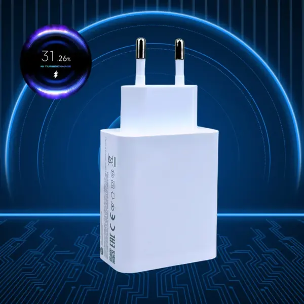 Original Xiaomi 33W Turbo Fast Charge USB-C Adapter for Poco and Redmi - Image 2