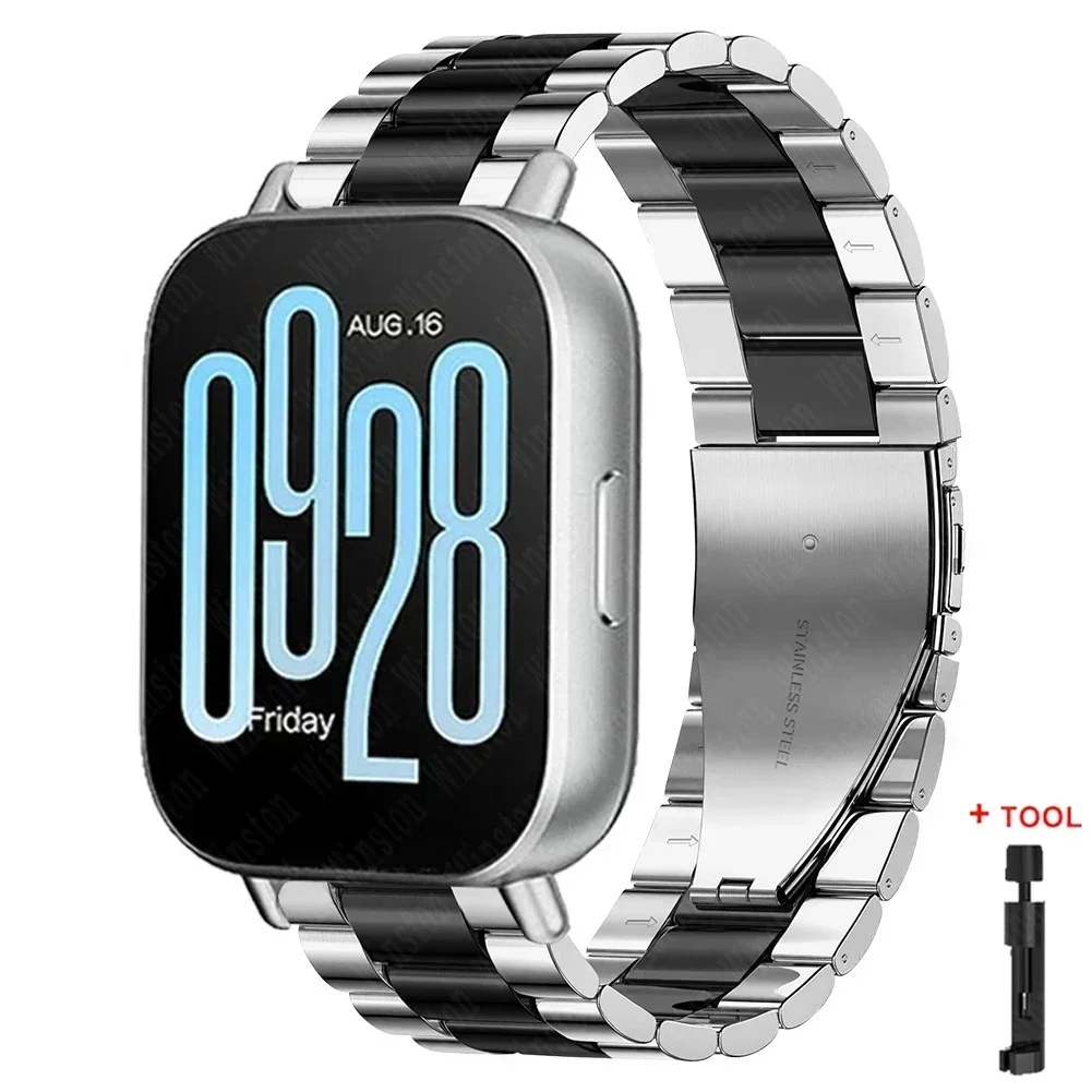 Stainless Steel Watch Band for Redmi Watch 5/3 8 Stainless Steel Watch Band for Redmi Watch 5/3 - Image 8