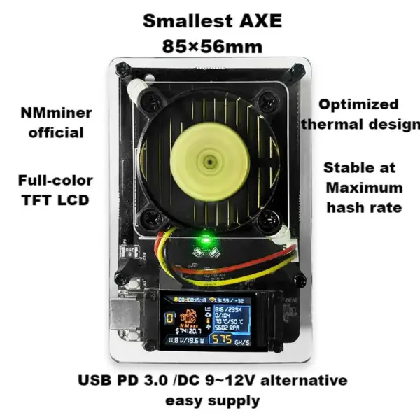 NMAxe Bitcoin Miner with BM1366 Chip - Image 2