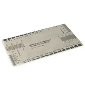 Stainless Steel Guitar String Action Gauge 6 Sb5c4dd9c23284320851261314d092e8ee