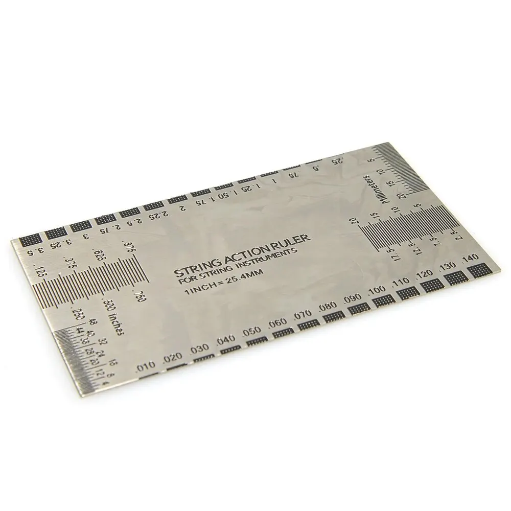 Stainless Steel Guitar String Action Gauge 3 Stainless Steel Guitar String Action Gauge - Image 3